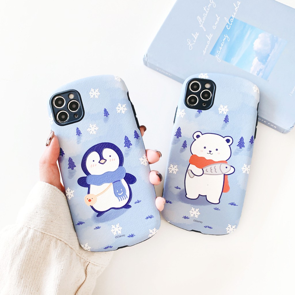 Ốp lưng iphone Bắc cực IMD viền cong dày dặn 5/5s/6/6plus/6s/6splus/7/7plus/8/8plus/x/xr/xs/11/12/pro/max/plus/promax | BigBuy360 - bigbuy360.vn