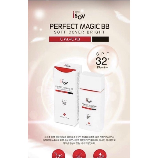 kem chống nắng PERFECT MAGIC BB isov