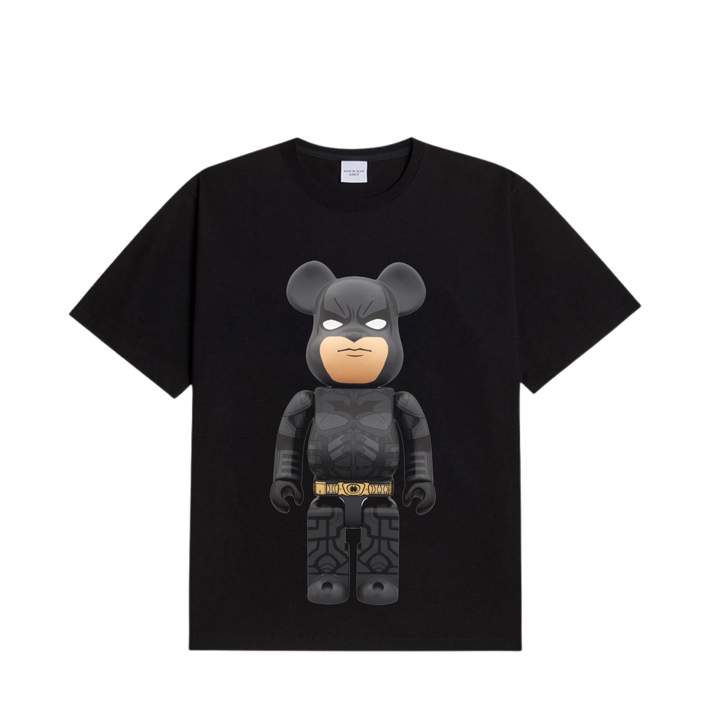 Áo thun bearbrick 3 cotton 100% chính phẩm, form oversize, chuẩn hàng xịn, full tem mạc, Anam Store