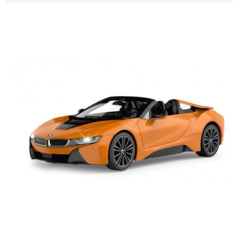 Mô hình xe BMW i8 Roadster điều khiển từ xa đồ chơi RC siêu xe ô tô mui trần Xinghui BMW oranges hãng Rastar cỡ lớn