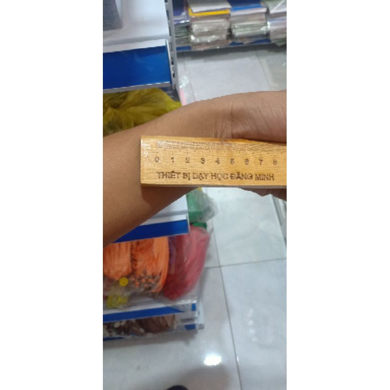 Thước gỗ nguyên cây dài 50cm