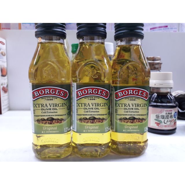 Dầu ô liu nguyên chất Borges Extra Virgin 125ml