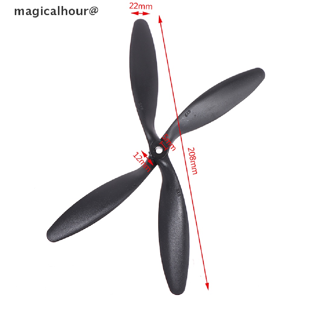 Set 10 Cánh Quạt 8060 Bằng Sợi Nylon Cho Máy Bay Điều Khiển 8 X 6 Mới