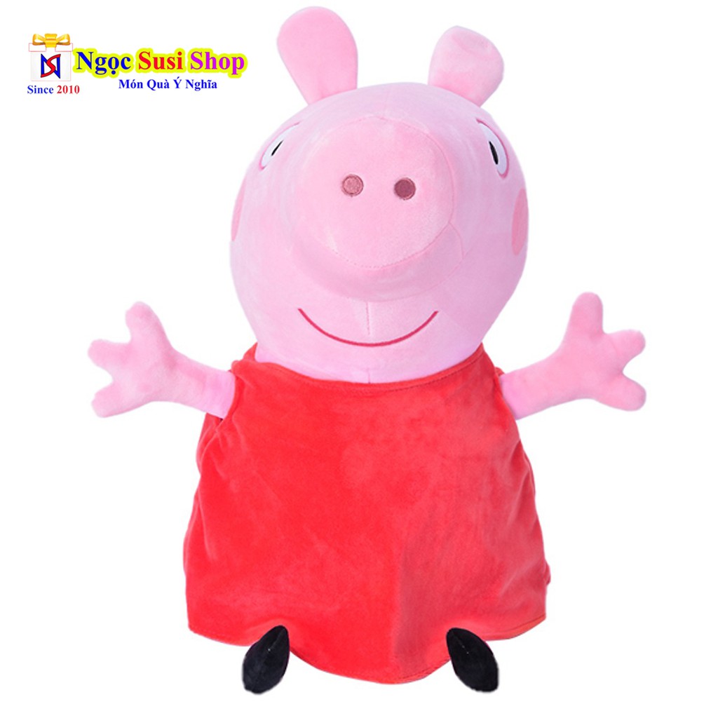 [ Giá Sập Sàn] Gấu Bông Heo Peppa Size Lớn 45cm - Bán Lẻ Giá Sỉ [ BAO GIÁ TOÀN QUỐC]