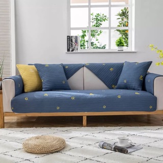 Bọc sofa cotton thêu mới 706 size 70*70cm