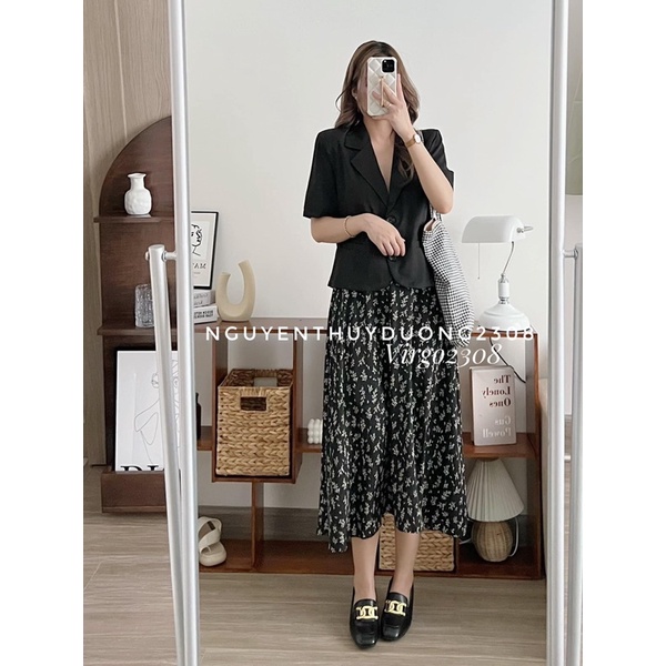 [NEW]ÁO BLAZER/VEST DÁNG LỬNG CỘC TAY STYLE ULZZANG