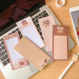 Giấy note 50 tờ hình gấu cute