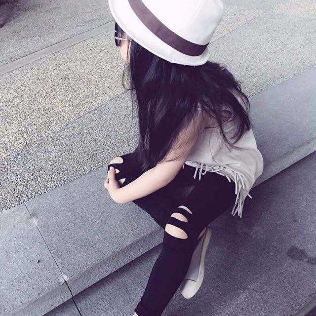 Quần legging bé gái
