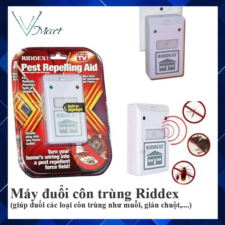 Máy đuổi công trùng Riddex [đuổi côn trùng]