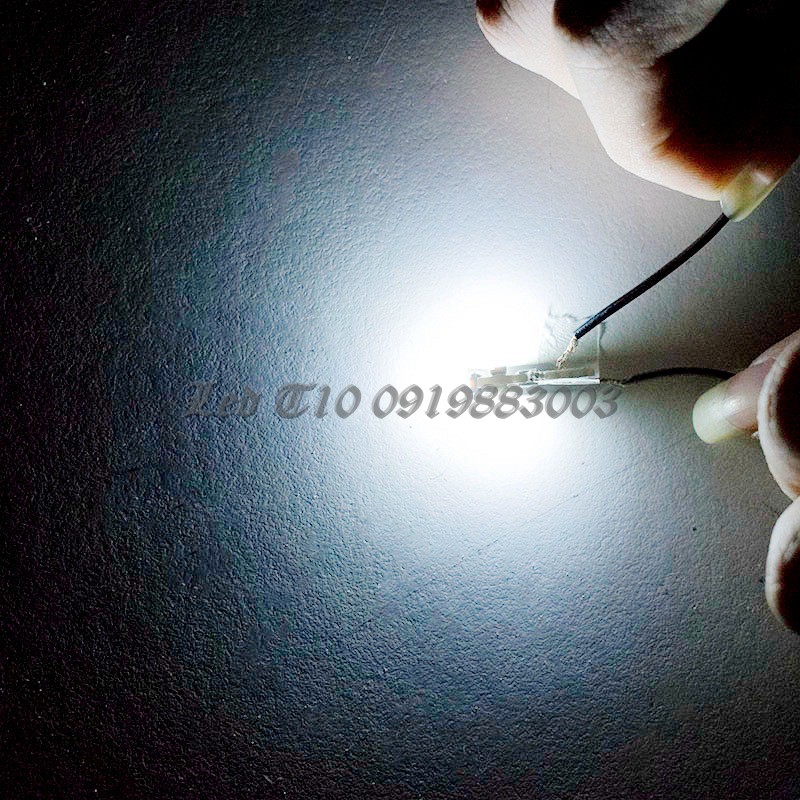 1 bóng T5 đèn Led max sáng 3 chip led cho kim, báo số, mặt đồng hồ xe máy ô tô