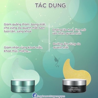 Mặt nạ mắt JM Solution Eye Mask 60 miếng (4 loại)