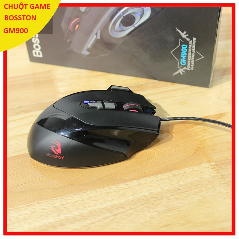 [ Chính hãng ] Chuột chuyên game - chuột máy tính - laptop có dây BOSSTON GM900