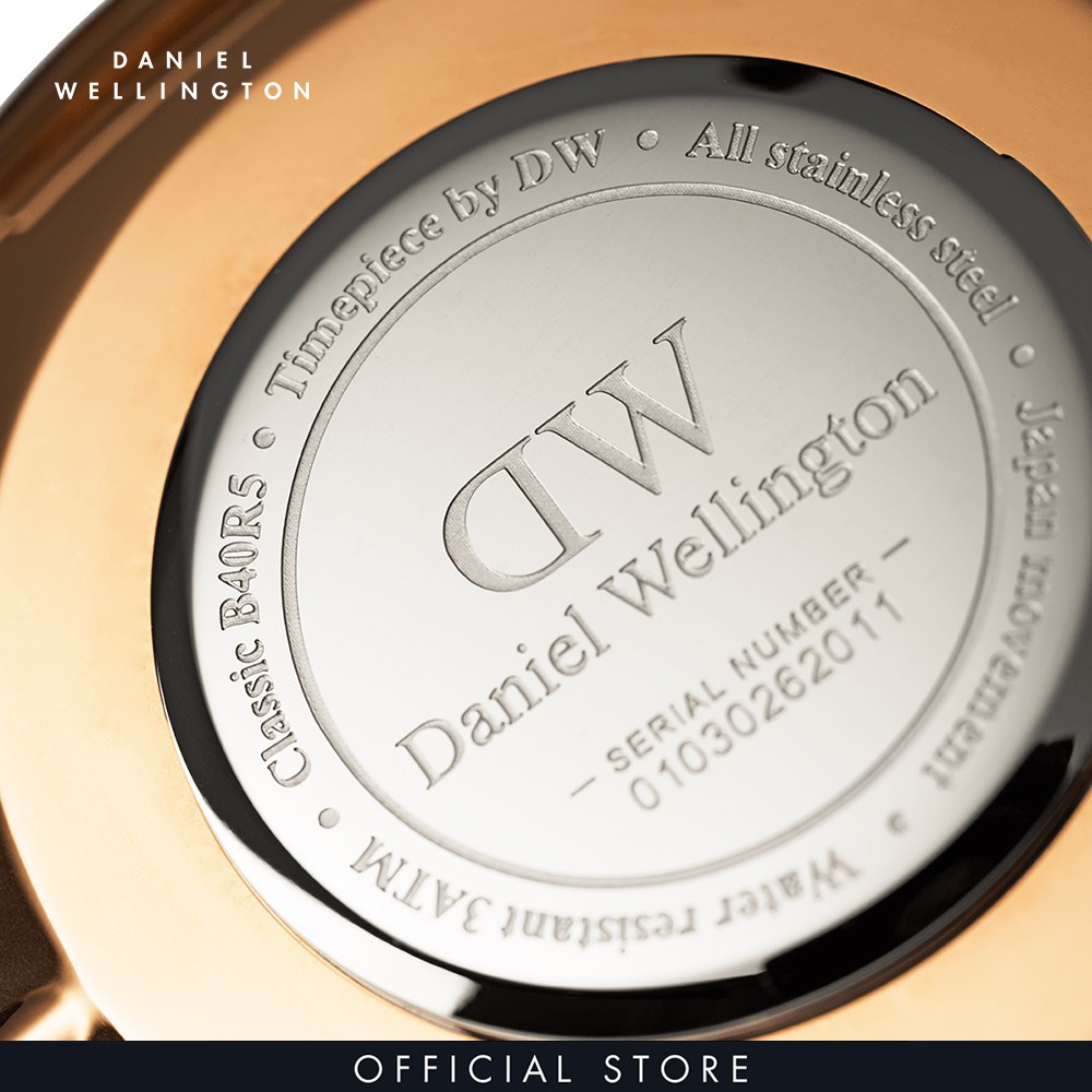 Đồng hồ Nam Daniel Wellington dây vải nato - Classic Warwick 40mm DW00100005