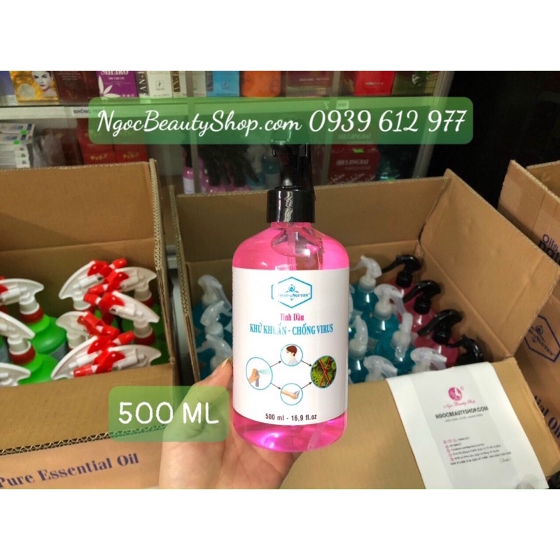 Tinh dầu sả chanh xịt khuẩn Thảo Nguyên