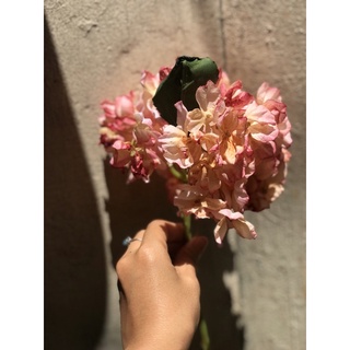 Hoa Cẩm tú Cầu -Hoa lụa cao cấp (cao 36cm)