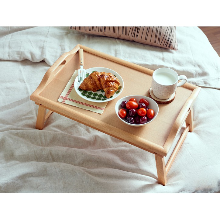 BÀN ĂN GỖ MINI - BED TRAY - 가장자리 | BigBuy360 - bigbuy360.vn