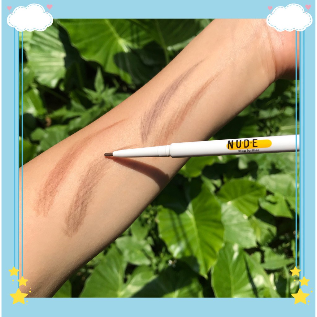 🍓Bút chì kẻ lông mày hai đầu kháng nước có vitamin E