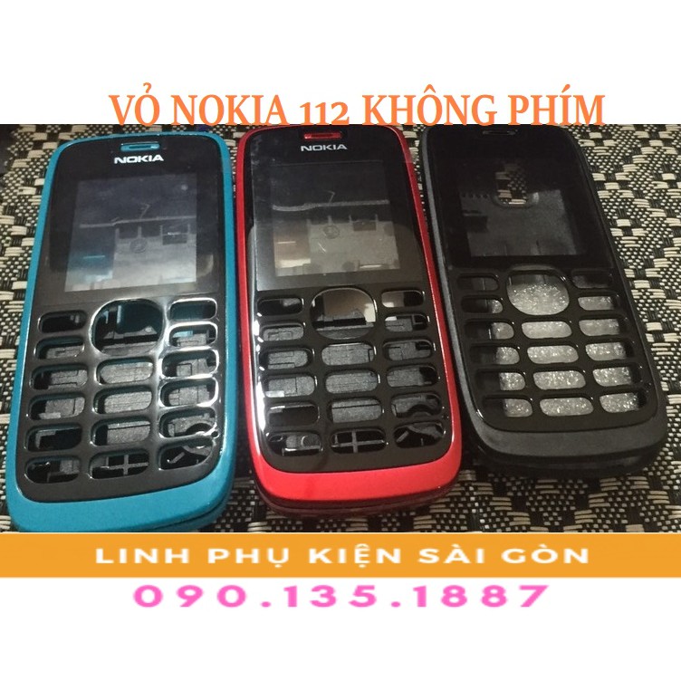 VỎ NOKIA 112 KHÔNG PHÍM