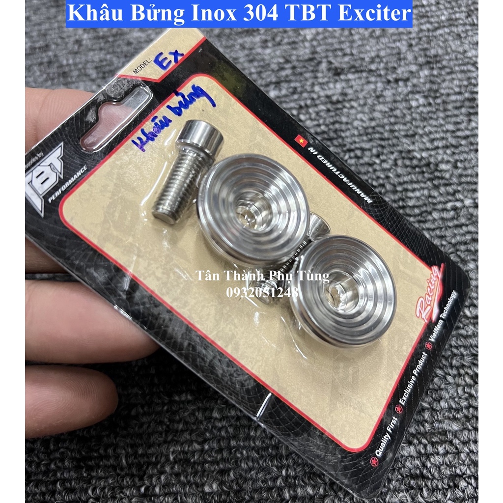 Khâu bửng Inox 304 TBT Exciter 135, Exciter 150 TanthanhPT