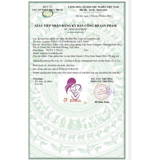 Dha dạng giọt_ Nature’ Way Kids Smart DHA