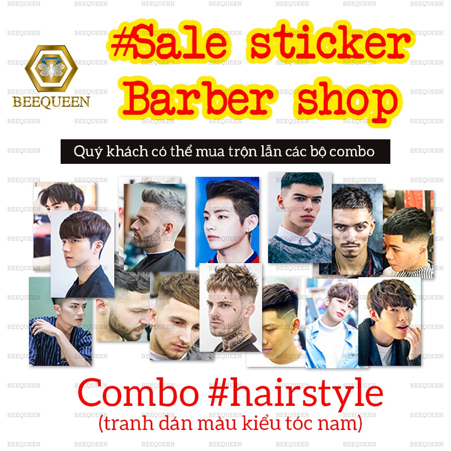 [Deal] Combo Siêu Rẻ 50 -150 Sticker Barber Shop Cực Hot