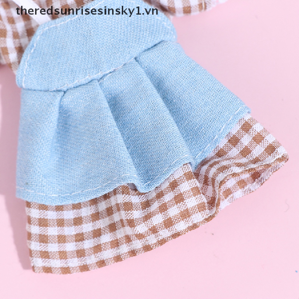 Bộ quần áo búp bê mini tỉ lệ 1:8 đáng yêu dành cho bé gái