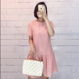 SALE Đầm thô đục lỗ