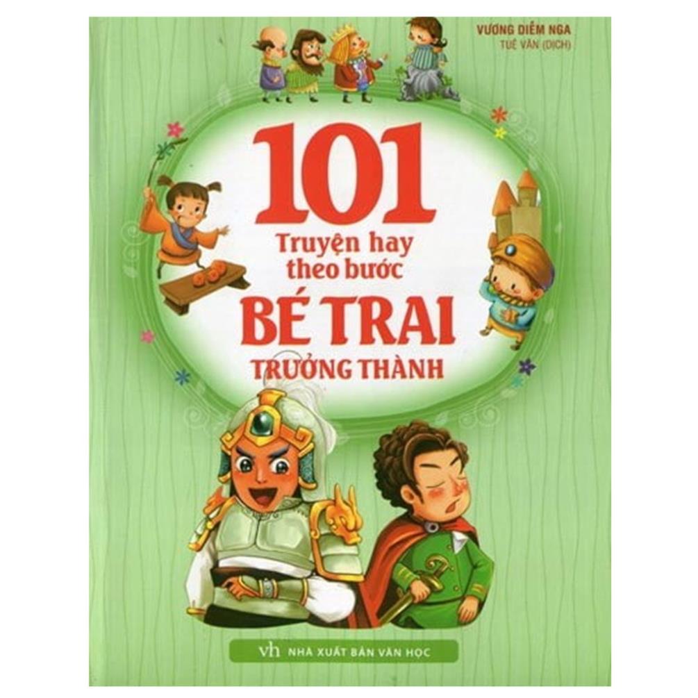 Sách - 101 Truyện Hay Theo Bước Bé Trai Trưởng Thành - Minh Long