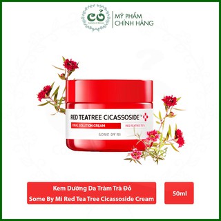 Kem Dưỡng Giảm Mụn Cho Da Nhạy Cảm Some By Mi Teatree Cicassoside Final Solution Cream 60g