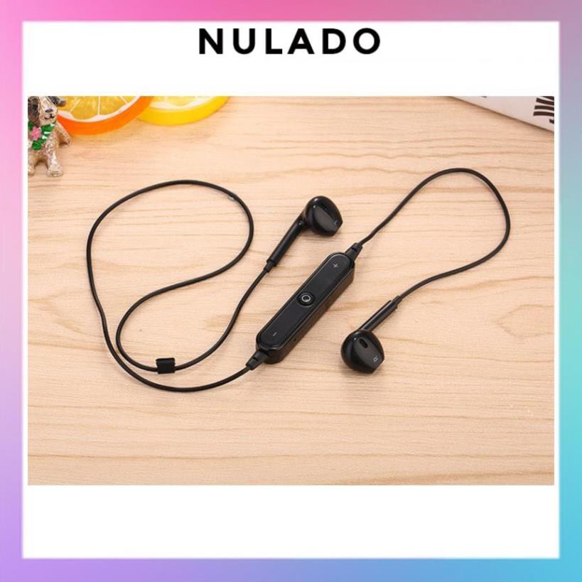 Tai nghe Bluetooth Sports headset S6 không dây thể thao NULADO