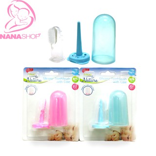Rơ lưỡi silicone Nature Thái Lan có nắp