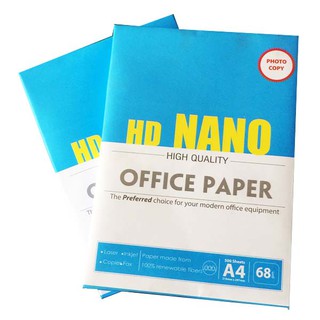 Giấy photo /giấy in a4 nano 68 gsm