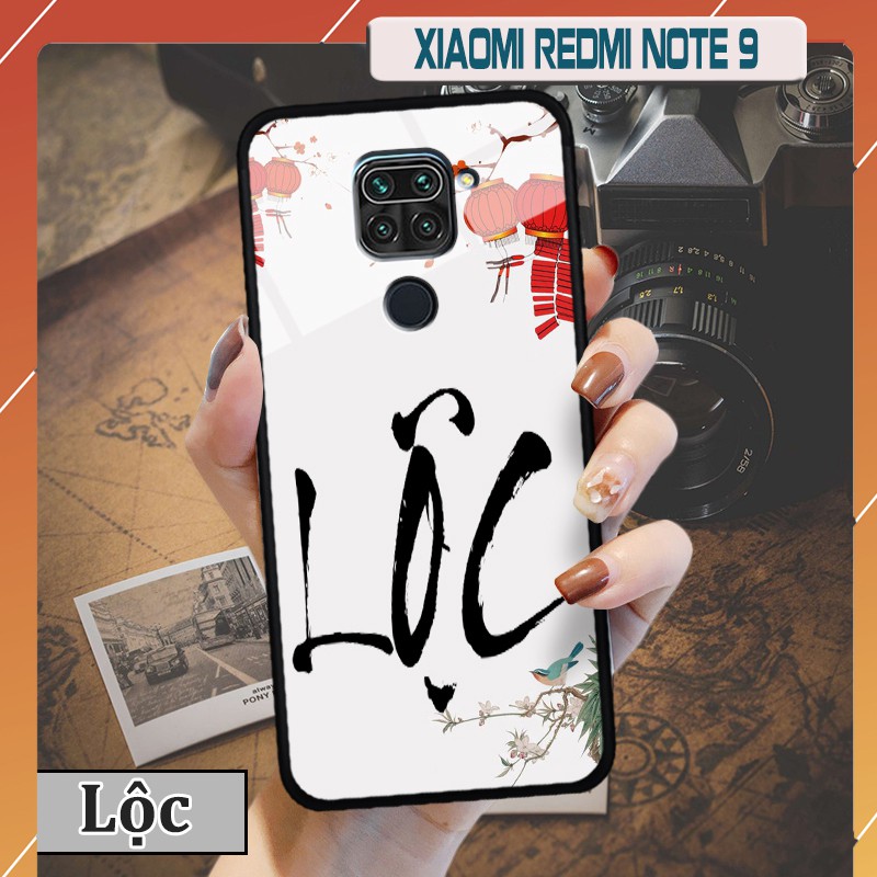 Ốp lưng Xiaomi Redmi Note 9-in chữ thư pháp