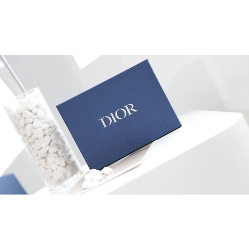 Túi đeo chéo nam&amp;nữ màu vải xanh sz11x17cm vải xanh chữ CD siêu hot