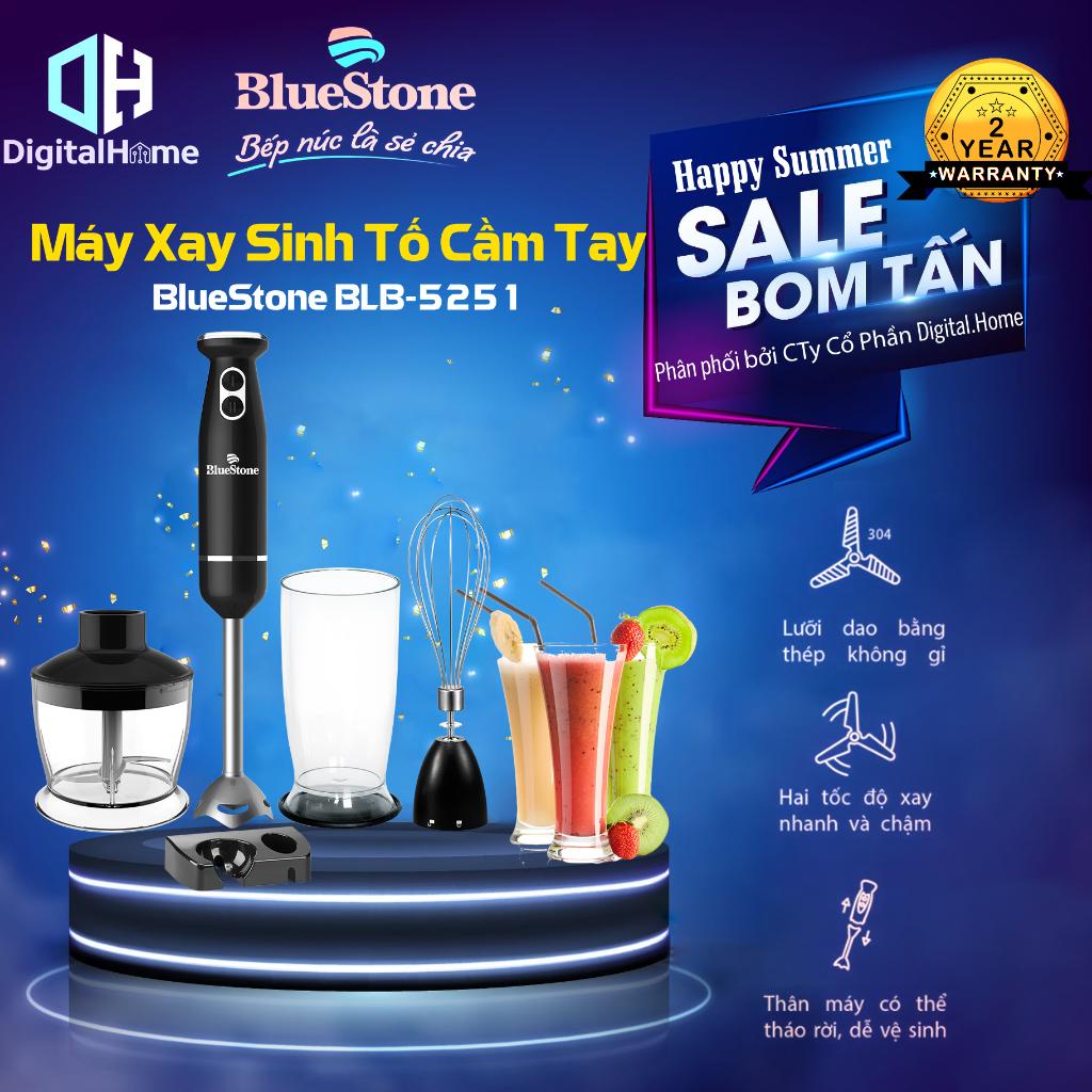 Máy Xay Sinh Tố Cầm Tay BlueStone BLB 5251, Công Suất 600W, 2 Tốc Độ , Bảo Hành Chính Hãng 2 Năm
