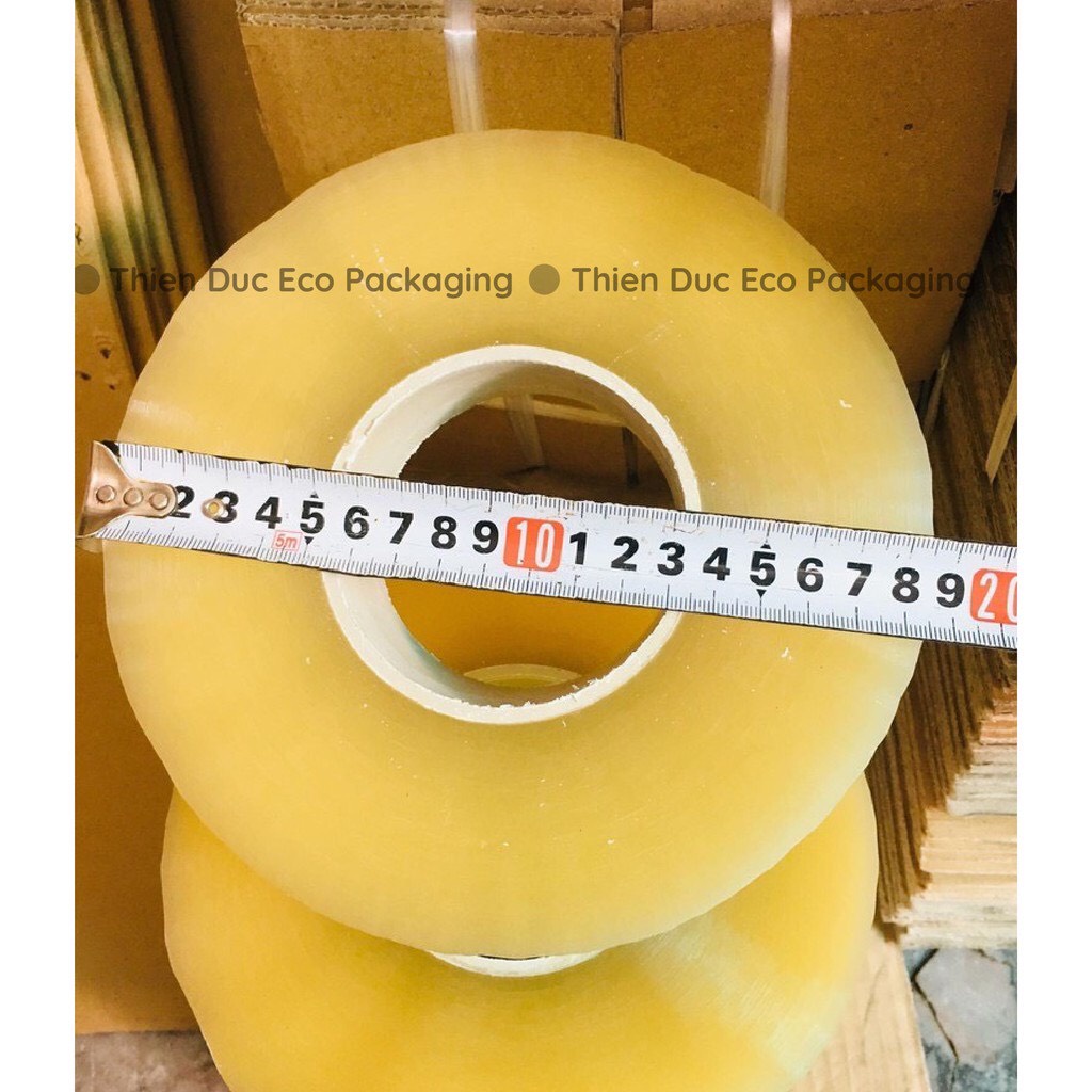 Băng Dính Băng Keo OPP LOẠI 1KG khổ 4.8cm Lõi thạch cao siêu mỏng 2.4mm Hàng Đủ Cân Siêu Dính Siêu Dai