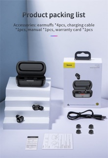 Tai Nghe True wireless Baseus W01
