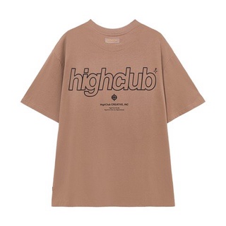 Áo thun Highclub Basic Unique Tee - Beige/Brown/Blue Steel