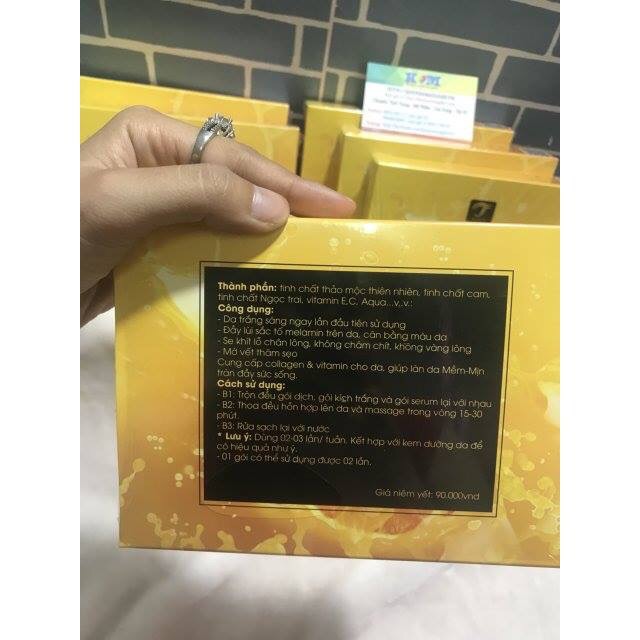 TẮM TRẮNG CAM Vitamin C