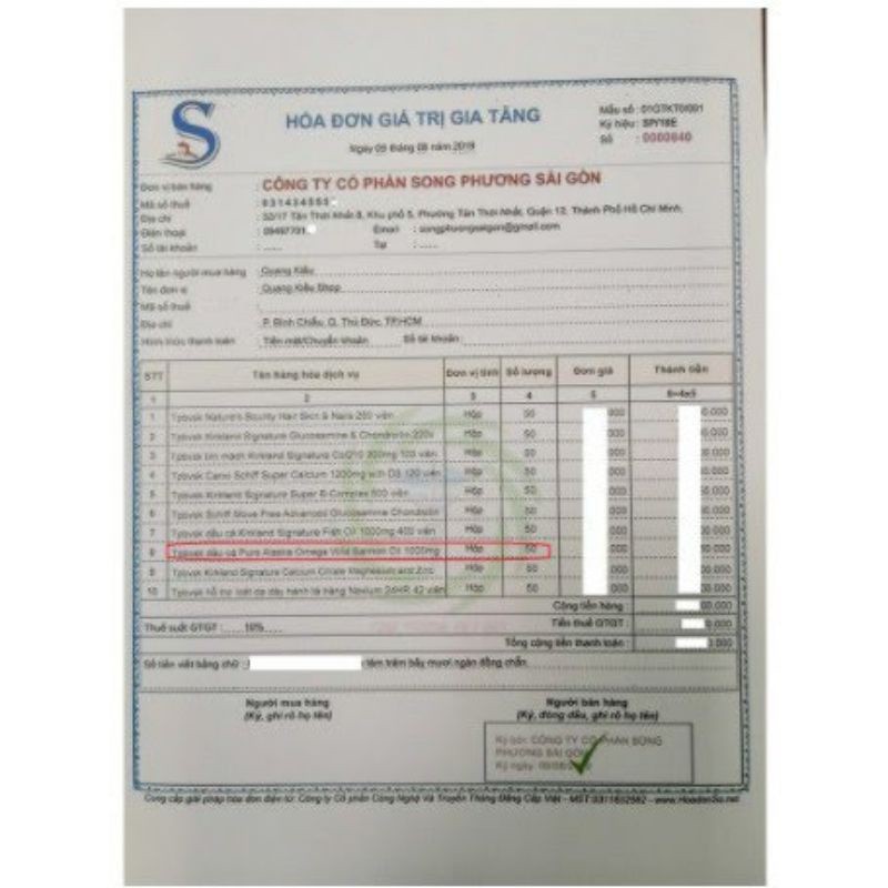 Viên uống dầu cá hồi salmon 210v Pure Alaska Omega-3 Wild Alaskan Salmon Oil 1000mg 210 viên