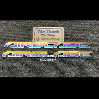 Chữ titan Air Blade 7 màu ( 1 cặp)