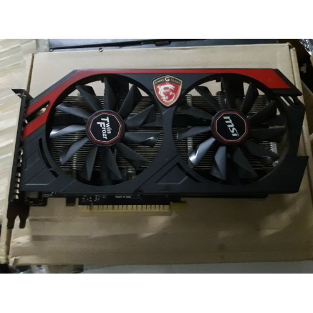 Vga MSI 750Ti 2G đẹp nguyên zin chiến tốt game online