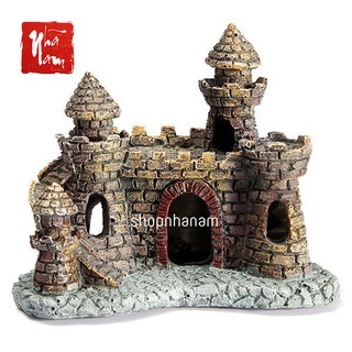 Bộ phụ kiện trang trí bể cá lũa bể cá thủy sinh phụ kiện bể cá