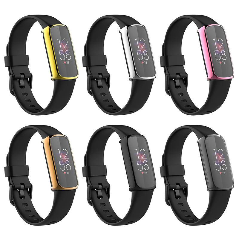 Ốp TPU Mềm Chống Sốc Bảo Vệ Mặt Đồng Hồ Thông Minh Fitbit Charge 5 4 3