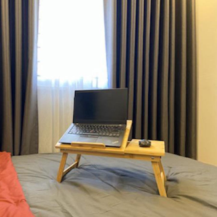 Bàn laptop gỗ tre tự nhiên đa năng – Bàn kê laptop gấp gọn cao cấp [TABLIX-01] | BigBuy360 - bigbuy360.vn