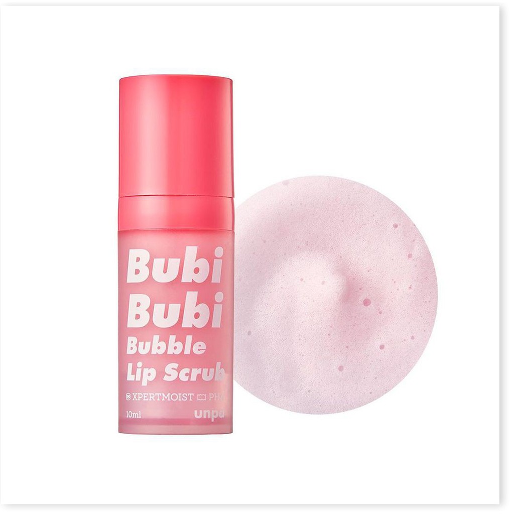 [Mẫu Mới] Gel Tẩy Tế Bào Chết Sủi Bọt Thải Độc Môi Unpa Bubi Bubi Lip 10ml | BigBuy360 - bigbuy360.vn