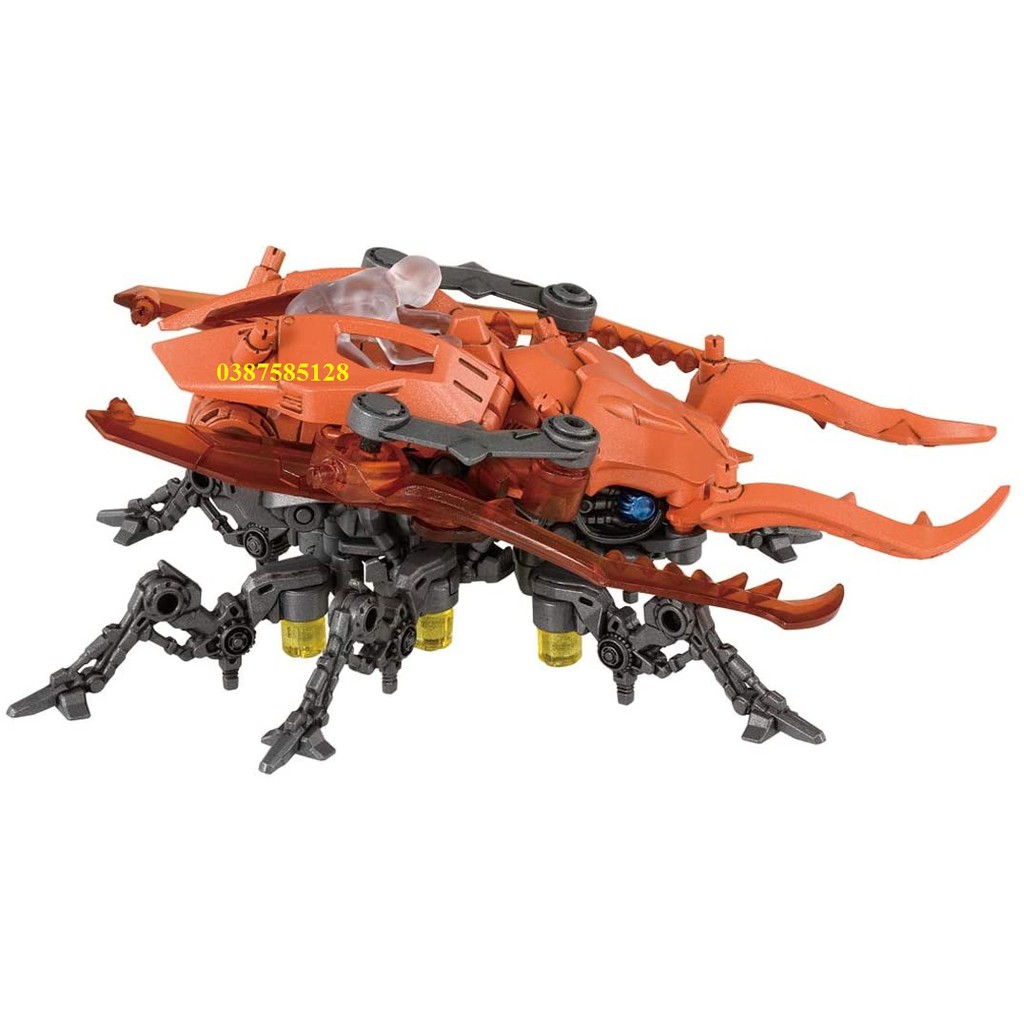 GHÉP HÌNH THÚ VƯƠNG ĐẠI CHIẾN ZOIDS. XUẤT XỨ TAKARA TOMY - NHẬT BẢN. MÃ SẢN PHẨM ZW37 QUAGANOS (LOẠI NHỎ)