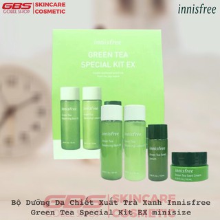Bộ Dưỡng Da Innisfree Green Tea Special Kit EX minisize 4 sản phẩm