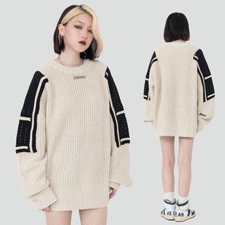 Áo len Made Extreme Shoulder Patchwork Knit