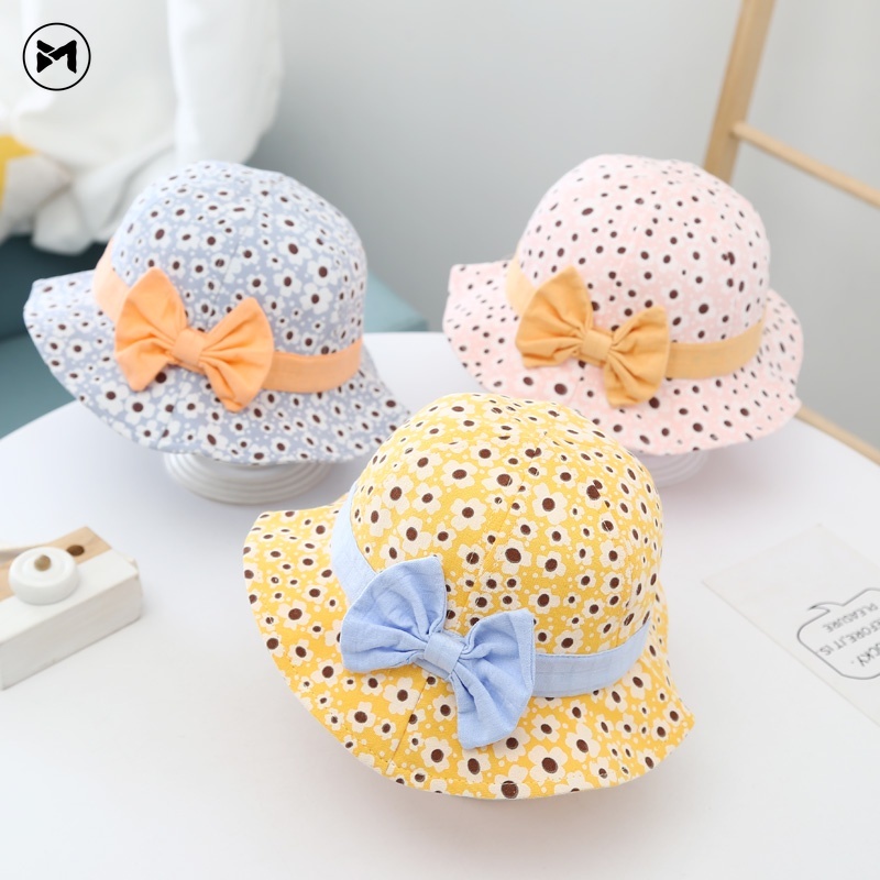 Nón Tai Bèo Chống Nắng Thời Trang Xuân Thu Dễ Thương Cho Bé